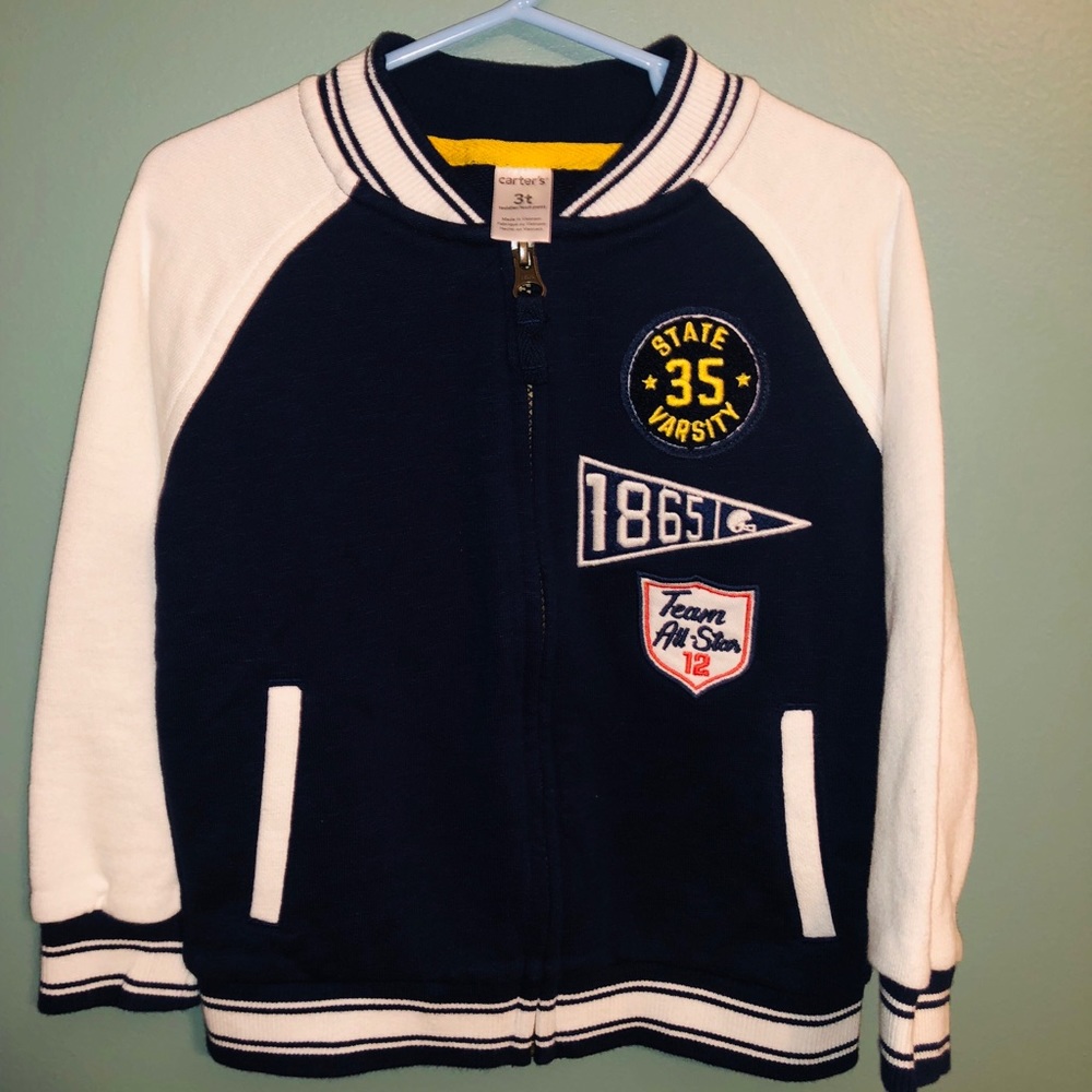 Toddler boys Varsity jacket